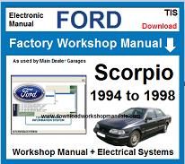Ford Scorpio Service Repair Workshop Manual